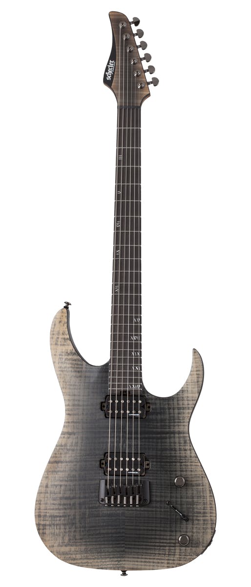 Schecter Banshee Mach-6 In Fallout Burst - Andertons Music Co.